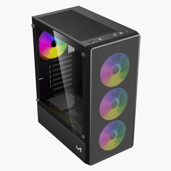 ICEMASTER TORRENT ATX Mid Tower Gaming Cabinet (Black) ICEMASTER TORRENT ATX Mid Tower Gaming Cabinet (Black)