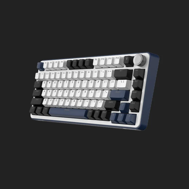 Karnage Sentinel 82 Mechanical Wired RGB Gaming Keyboard – White Blue
