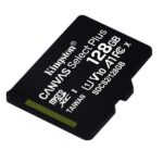 Kingston 128GB microSDHC Canvas Select Plus 100MB/s Read A1 Class 10 UHS-I Memory Card w/o Adapter