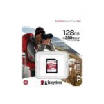 Kingston Canvas React Plus V60 128GB SD Memory Card Kingston Canvas React Plus V60 128GB SD Memory Card