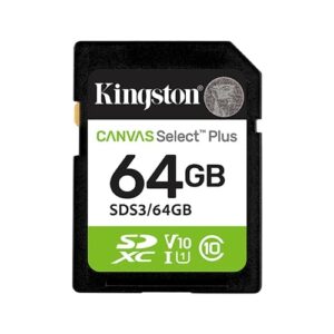 Kingston Canvas Select Plus 64GB SDXC Memory Card