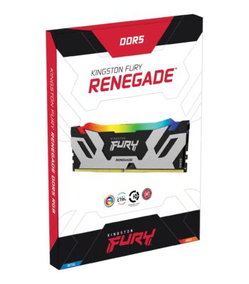 Kingston FURY Renegade RGB 32GB (2x16GB) 7200MT/s DDR5 CL38 DIMM Desktop Memory