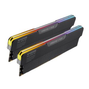 Klevv Urbane V RGB DDR5 32GB (2x16GB) 6000MHz CL30 Memory – Jet Black