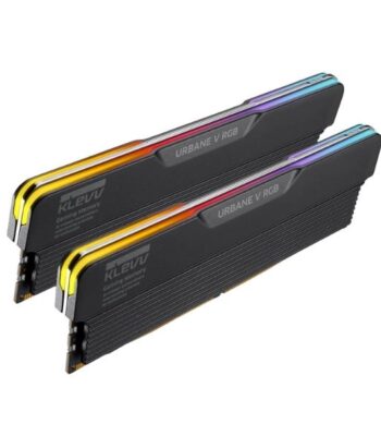 Klevv Urbane V RGB DDR5 32GB (2x16GB) 6000MHz CL30 Memory – Jet Black