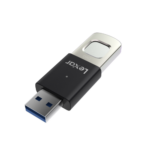 LEXAR 128GB FINGERPRINT F35PRO USB 3.2 GEN1 FLASH DRIVE, UP TO 350MB/S READ AND 300MB/S WRITE | (LJDF35P064G-RNBNG)