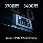 Lexar 128GB Professional DIAMOND CFexpress 4.0 Type B Card | Up to 3700MB/s Read & 3400MB/s Write | PCIe 4.0 | 3200MB/s Sustained | VPG400 | Limited Lifetime Warranty |…