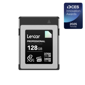 Lexar 128GB Professional DIAMOND CFexpress 4.0 Type B Card | Up to 3700MB/s Read & 3400MB/s Write | PCIe 4.0 | 3200MB/s Sustained | VPG400 | Limited Lifetime Warranty |…