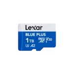 Lexar 1TB BLUE PLUS microSDHC™/microSDXC™ UHS-I Card | C10 A2 V30 U3, upto 170MB/s Read | 10 Year Limited Warranty (LMSBLPL001T-BNANG)