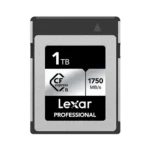 Lexar 1TB Professional CFexpress Type B SILVER Card | Up to 1750MB/s Read & 1300MB/s Write | 10 Years Limited Warranty | LCXEXSL001T-RNENG