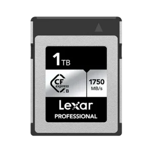 Lexar 1TB Professional CFexpress Type B SILVER Card | Up to 1750MB/s Read & 1300MB/s Write | 10 Years Limited Warranty | LCXEXSL001T-RNENG