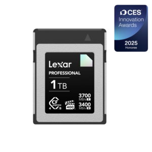 Lexar 1TB Professional DIAMOND CFexpress 4.0 Type B Card | Up to 3700MB/s Read & 3400MB/s Write | PCIe 4.0 | 3200MB/s Sustained | VPG400 | Limited Lifetime Warranty |…