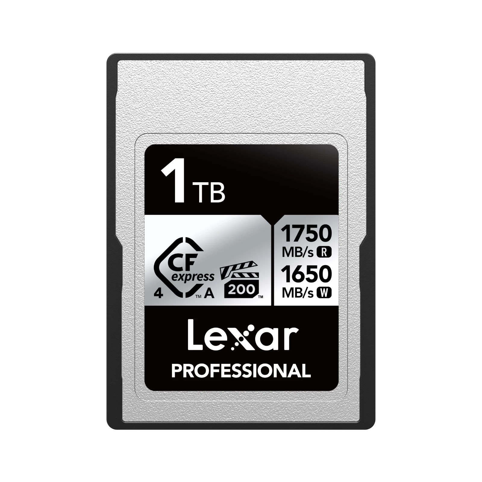 Lexar 1TB Professional SILVER CFexpress 4.0 Type A Card | Up to 1750MB/s Read & 1650MB/s Write | PCIe 4.0 | Limited Lifetime Warranty | LCAEXS4001T-RNENG Lexar 1TB Professional SILVER CFexpress 4.0 Type A Card | Up to 1750MB/s Read & 1650MB/s Write | PCIe 4.0 | Limited Lifetime Warranty | LCAEXS4001T-RNENG