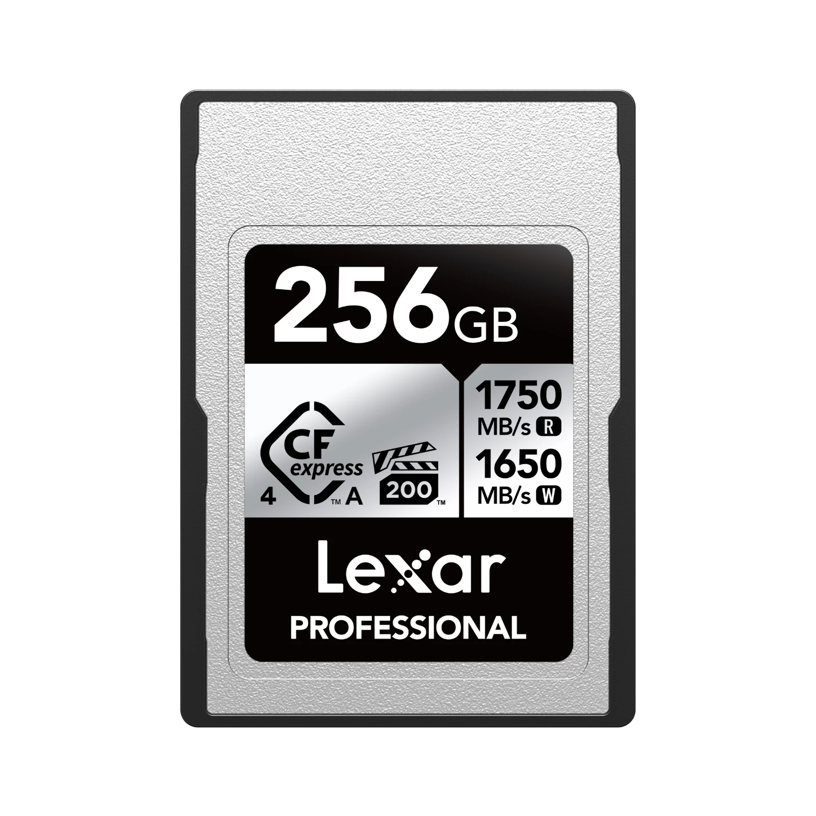 Lexar 256GB Professional SILVER CFexpress 4.0 Type A Card | Up to 1750MB/s Read & 1650MB/s Write | PCIe 4.0 | Limited Lifetime Warranty | LCAEXS4256G-RNENG Lexar 256GB Professional SILVER CFexpress 4.0 Type A Card | Up to 1750MB/s Read & 1650MB/s Write | PCIe 4.0 | Limited Lifetime Warranty | LCAEXS4256G-RNENG