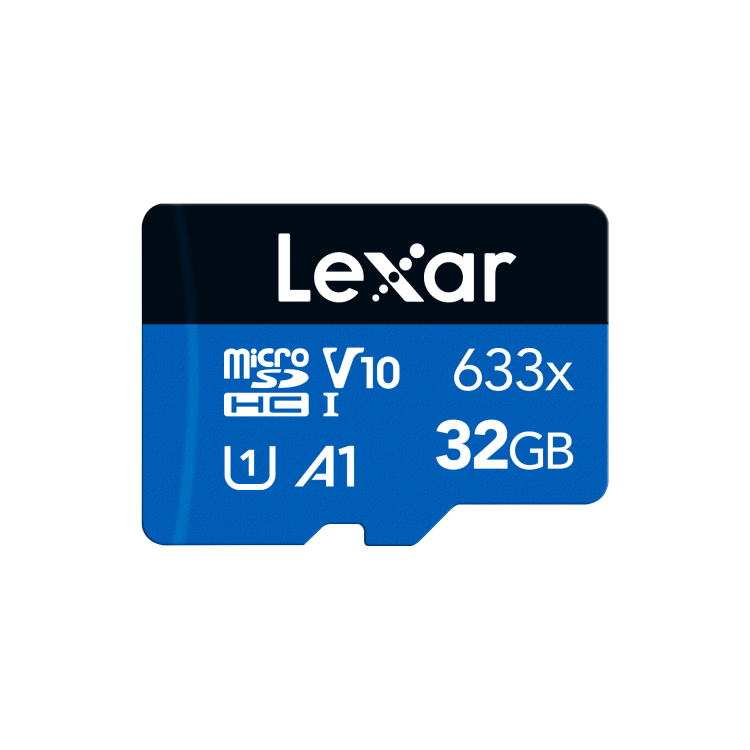 Lexar 32GB 633x microSDHC UHS-l Blue Series – upto 100MB/s Read & 20MB/s Write, Class 10, V10, A1, 10 Year Limited Warranty (LMS0633032G-BNNNG)) Lexar 32GB 633x microSDHC UHS-l Blue Series – upto 100MB/s Read & 20MB/s Write, Class 10, V10, A1, 10 Year Limited Warranty (LMS0633032G-BNNNG))