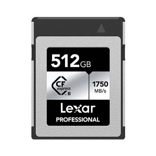 Lexar 512GB Professional CFexpress Type B SILVER Card | Up to 1750MB/s Read & 1300MB/s Write | 10 Years Limited Warranty | LCXEXSL512G-RNENG Lexar 512GB Professional CFexpress Type B SILVER Card | Up to 1750MB/s Read & 1300MB/s Write | 10 Years Limited Warranty | LCXEXSL512G-RNENG