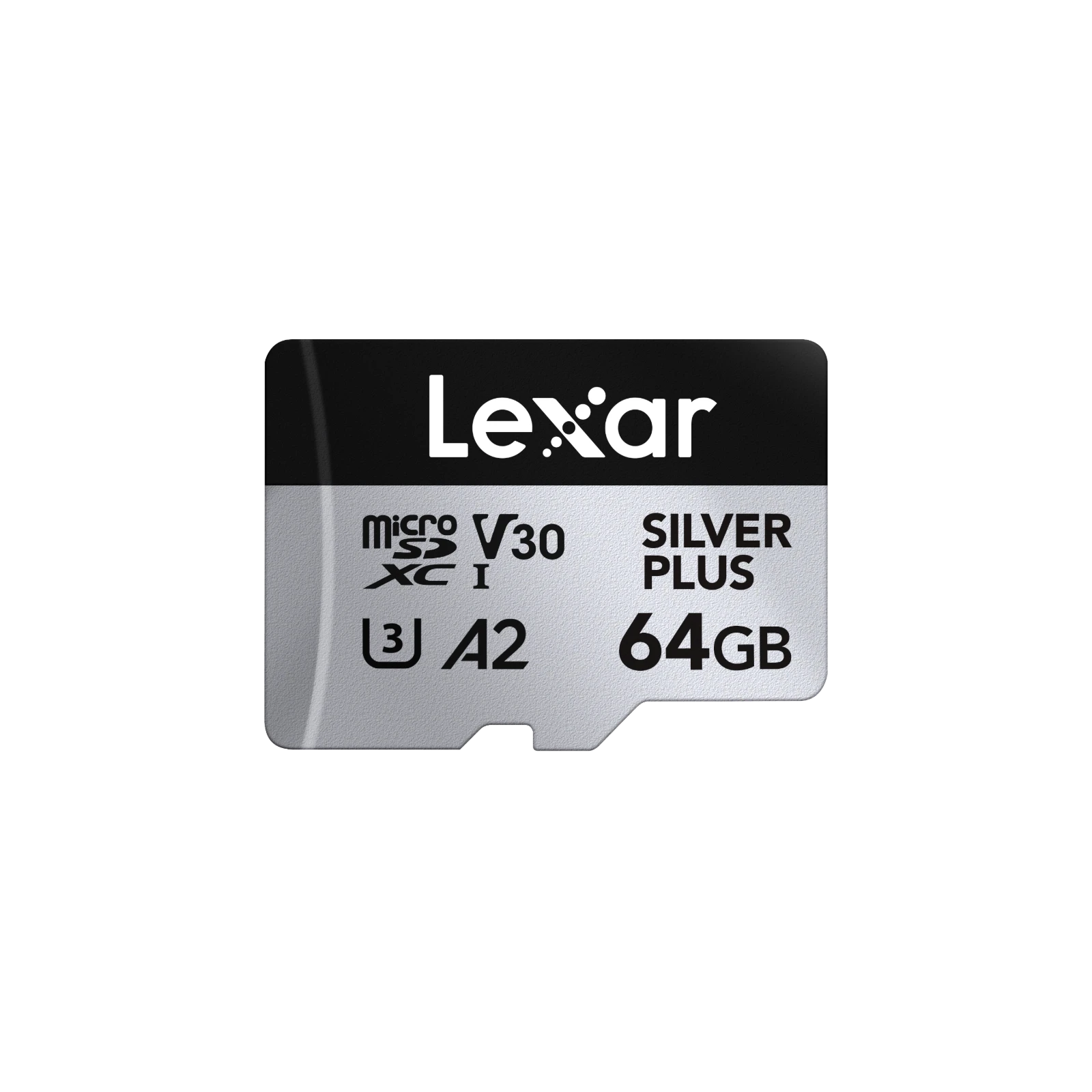 Lexar 64GB SILVER PLUS microSDXC UHS-I Card -Ideal For Camera & Mobile | upto 205MB/s read & 100MB/s write | Limited Lifetime Warranty | LMSSIPL064G-BNANG Lexar 64GB SILVER PLUS microSDXC UHS-I Card -Ideal For Camera & Mobile | upto 205MB/s read & 100MB/s write | Limited Lifetime Warranty | LMSSIPL064G-BNANG