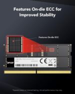 LEXAR 8GB DDR5 5600MHz SODIMM | 262-PIN | CL-46 | 10 Years Warranty | LD5S08G56C46ST-BGS LEXAR 8GB DDR5 5600MHz SODIMM | 262-PIN | CL-46 | 10 Years Warranty | LD5S08G56C46ST-BGS