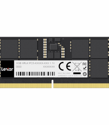 Lexar 8GB DDR5 5600MHz SODIMM Laptop RAM (LD5S08G56C46ST-BGS) – 262-Pin Memory