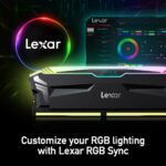Lexar Ares RGB 16GB (8GBx2) 3600MHz DDR4 Desktop RAM | Dual Channel | XMP 2.0 | CL18 | RGB LED | Black| LD4BU008G-R3600GDLA Lexar Ares RGB 16GB (8GBx2) 3600MHz DDR4 Desktop RAM | Dual Channel | XMP 2.0 | CL18 | RGB LED | Black| LD4BU008G-R3600GDLA