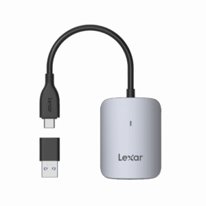 Lexar CFexpress Type A Reader | Up to 900MB/s Transfer | USB 3.2 Gen 2 | USB-C + USB-A | 2-Year Warranty | LRW515U-RNHNG