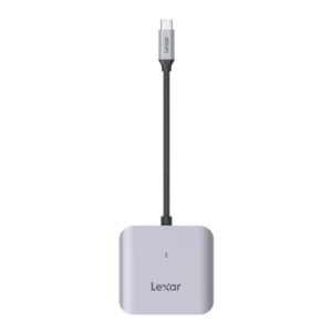 Lexar CFexpress Type B USB-C Reader | USB 3.2 Gen 2 | Up to 10Gbps | 2-Year Warranty | LRW510U-BNHNG