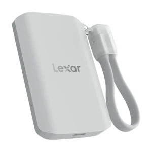 Lexar ES5 1TB Magnetic Portable SSD | USB 3.2 Gen 2×2 | 2000MB/s READ & WRITE Speed | IP65 | 5 YEARS LIMITED WARRANTY | LES5XXX001T-RNWNU