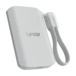 Lexar ES5 4TB Magnetic Portable SSD | USB 3.2 Gen 2×2 | 2000MB/s READ & WRITE Speed | IP65 | 5 YEARS LIMITED WARRANTY | LES5XXX004T-RNWNU