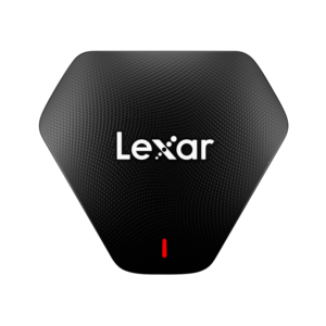 Lexar Multi-Card 3-in-1 Reader | USB 3.1 Type-C | SD / microSD / CompactFlash | Up to 312MB/s Transfer | 2-Year Warranty | LRW500URB