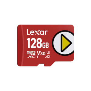 Lexar PLAY 128GB microSDXC UHS-I C10 A2 V30 U3 | upto 205MB/s read & 140MB/s write ,5Y Limited Warranty ( LMSPLAY128G-BNSNG )