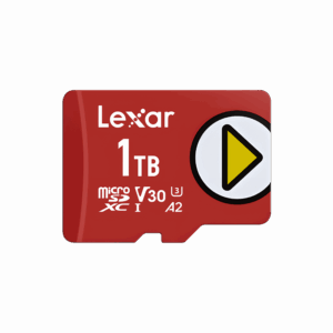 Lexar Play 1TB microSDXC UHS-I Card | C10 A2 V30 U3, Upto 205MB/s read & 140MB/s write | 5 Years Limited Warranty | LMSPLAY001T-BNSNG