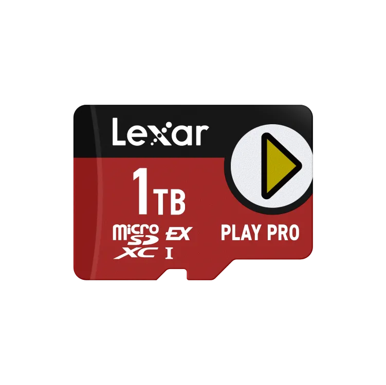 Lexar PLAY PRO 1TB microSDXC™ Express Card UHS-ll, C10 A1 V60 U3, upto 900MB/s read & 600MB/s write, Limited Lifetime Warranty – For Nintendo Switch 2 & Gaming | LMSXPS0001T-BNNNG Lexar PLAY PRO 1TB microSDXC™ Express Card UHS-ll, C10 A1 V60 U3, upto 900MB/s read & 600MB/s write, Limited Lifetime Warranty – For Nintendo Switch 2 & Gaming | LMSXPS0001T-BNNNG