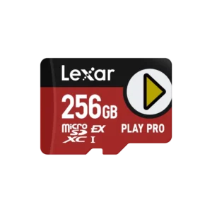 Lexar PLAY PRO 256GB microSDXC™ Express Card UHS-ll, C10 A1 V60 U3, upto 900MB/s read & 600MB/s write, Limited Lifetime Warranty – For Nintendo Switch 2 & Gaming |…