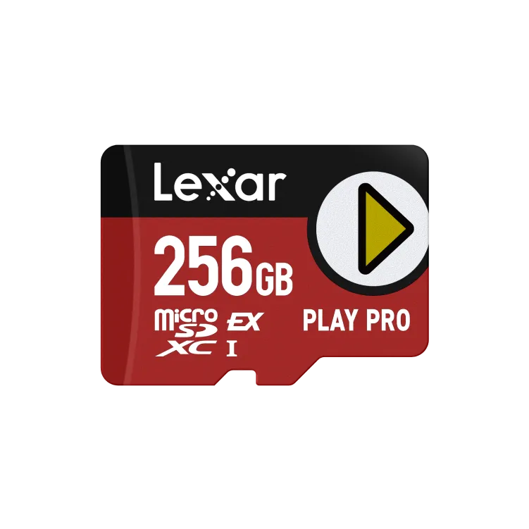 Lexar PLAY PRO 256GB microSDXC™ Express Card UHS-ll, C10 A1 V60 U3, upto 900MB/s read & 600MB/s write, Limited Lifetime Warranty – For Nintendo Switch 2 & Gaming |… Lexar PLAY PRO 256GB microSDXC™ Express Card UHS-ll, C10 A1 V60 U3, upto 900MB/s read & 600MB/s write, Limited Lifetime Warranty – For Nintendo Switch 2 & Gaming |…