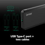 Lexar Professional SL600 2TB Portable SSD | 2000MB/s Read USB 3.2 Gen2x2 | LSL600X002T-RNBNG