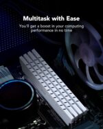 Lexar Thor 32GB (16GBx2) DDR4 3600MHz Desktop RAM | Dual Channel Kit | White Edition | LD4BU016G-R3600GDWG Lexar Thor 32GB (16GBx2) DDR4 3600MHz Desktop RAM | Dual Channel Kit | White Edition | LD4BU016G-R3600GDWG