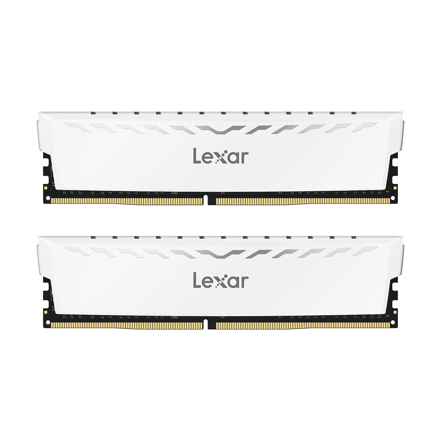 Lexar Thor 32GB (16GBx2) DDR4 3600MHz Desktop RAM | Dual Channel Kit | White Edition | LD4BU016G-R3600GDWG Lexar Thor 32GB (16GBx2) DDR4 3600MHz Desktop RAM | Dual Channel Kit | White Edition | LD4BU016G-R3600GDWG
