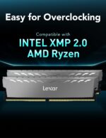 Lexar THOR 8GB DDR4 3200MHz Desktop RAM | XMP 2.0 | LD4BU008G-R3200GSXG Lexar THOR 8GB DDR4 3200MHz Desktop RAM | XMP 2.0 | LD4BU008G-R3200GSXG