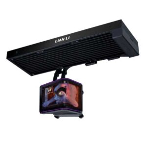 Lian Li Hydroshift II LCD Curved 360mm AIO Liquid CPU Cooler (Black)