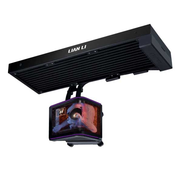 Lian Li Hydroshift II LCD Curved 360mm AIO Liquid CPU Cooler (Black) Lian Li Hydroshift II LCD Curved 360mm AIO Liquid CPU Cooler (Black)