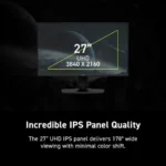 MSI MAG 275UPD E14 27 Inch 4K Dual Mode Gaming Monitor