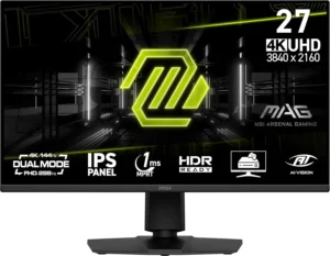 MSI MAG 275UPD E14 27 Inch 4K Dual Mode Gaming Monitor