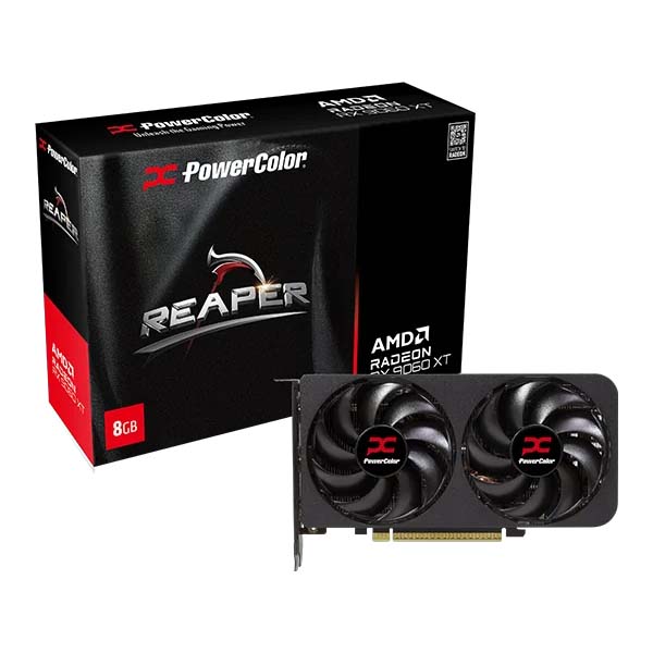 PowerColor Reaper AMD Radeon RX 9060 XT 8GB GDDR6 Graphics Card PowerColor Reaper AMD Radeon RX 9060 XT 8GB GDDR6 Graphics Card
