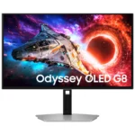 Samsung Odyssey OLED G8 LS27HG800SWXXL 27 Inch 4K 240Hz QD-OLED Gaming Monitor