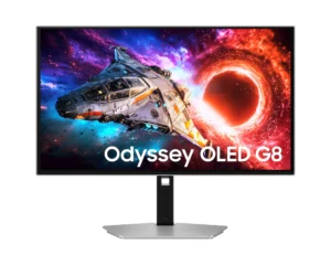 Samsung Odyssey OLED G8 LS27HG800SWXXL 27 Inch 4K 240Hz QD-OLED Gaming Monitor