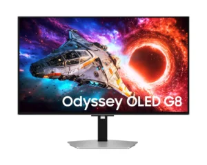 Samsung Odyssey OLED G8 LS32HG800SWXXL 32 Inch 4K 240Hz QD-OLED Gaming Monitor