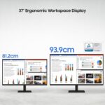 Samsung ViewFinity S8 LS37D800EAWXXL 37 Inch 4K UHD Professional Monitor