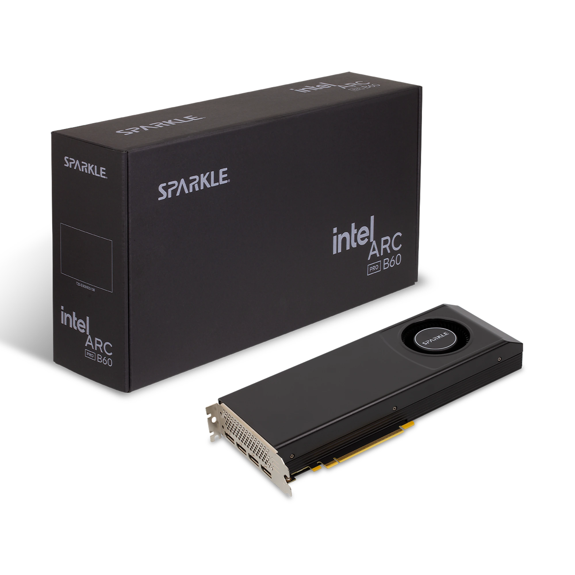 SPARKLE Intel® Arc™ Pro B60 Blower 24GB Graphics Card SPARKLE Intel® Arc™ Pro B60 Blower 24GB Graphics Card