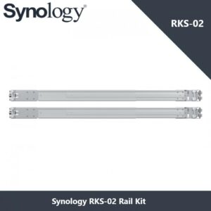Synology Rail Kit RKS-02 | Sliding Rail Kit for Synology Rackmount Servers