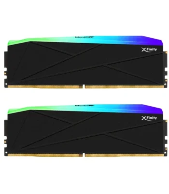 V-COLOR Manta XFinity RGB DDR5 64GB (32GB×2) 6000MHz High-Performance Desktop Memory Black