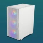 Zebronics ZEB-CORA Mid-Tower Gaming Cabinet White